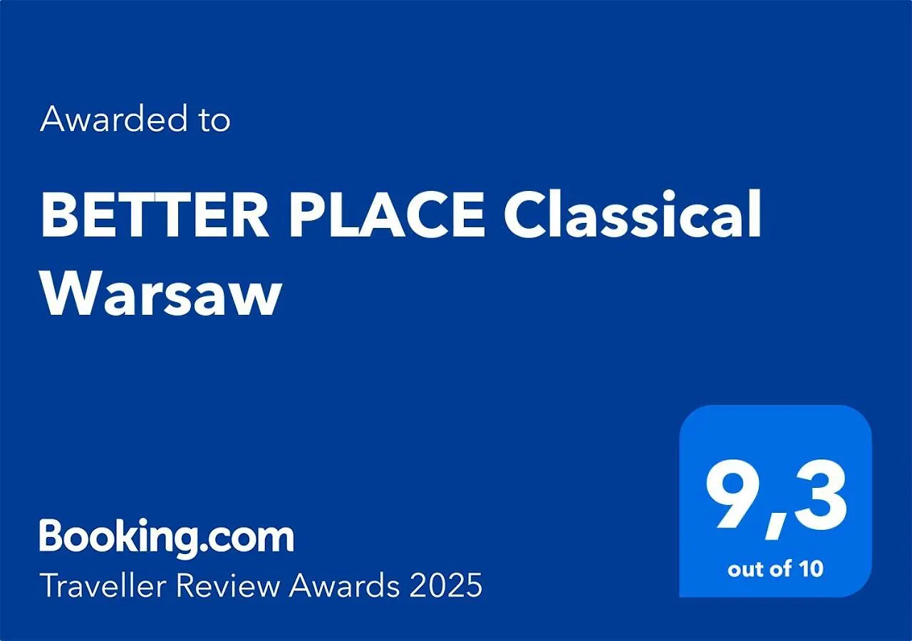 Apartment Better Place Classical Warsaw Poland